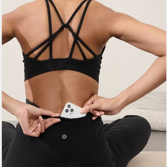 NWOT Athleta Elation Ultra High Rise Flare Pant, sz S/P - Picture 3 of 6